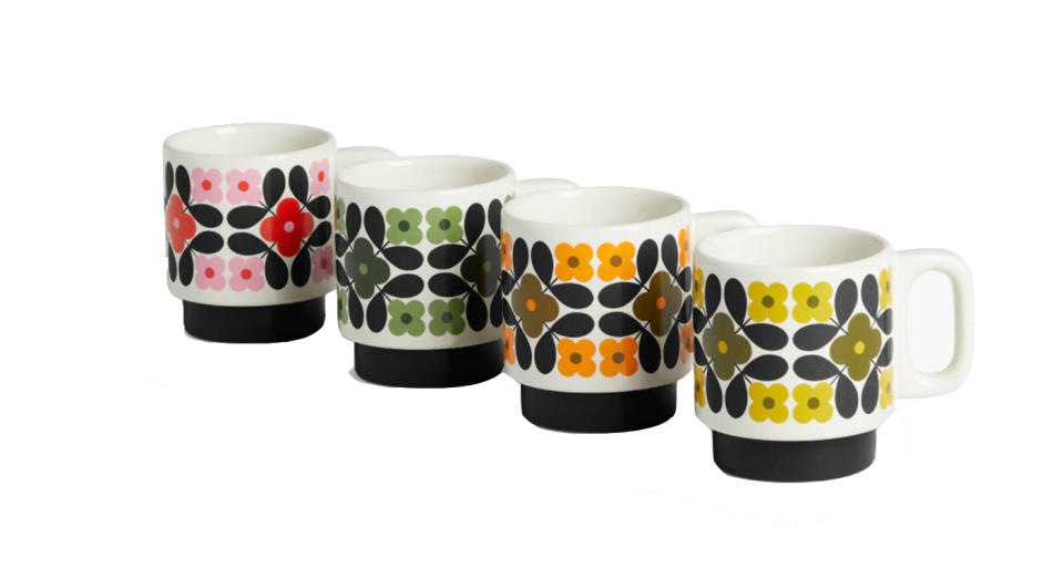 Orla Kiely Stackable Espresso Cups