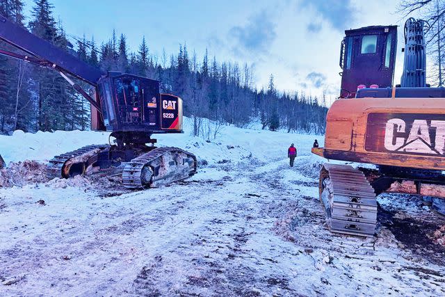 <p>Cooper Landing Emergency Services</p> Photo of snow in the area