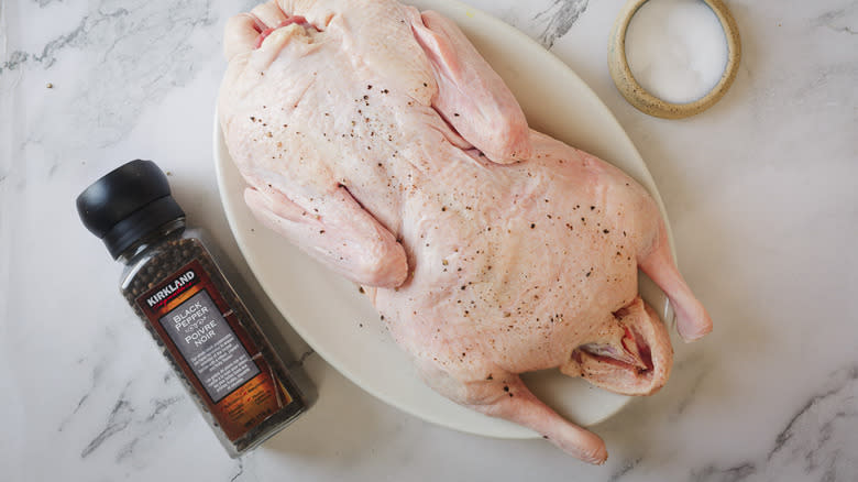 duck with salt and pepper