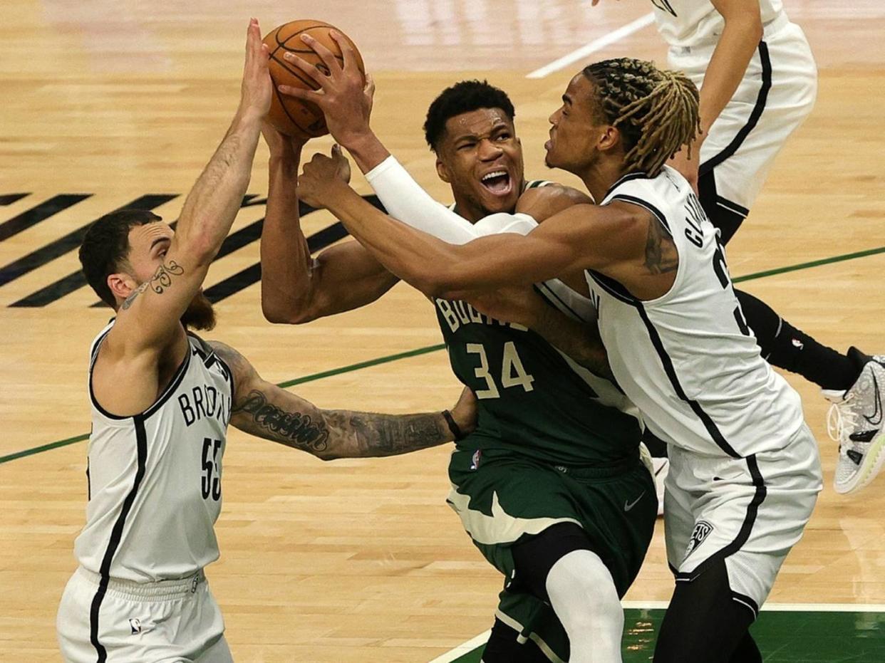NBA: Antetokounmpo und Bucks schlagen gegen Nets zurück