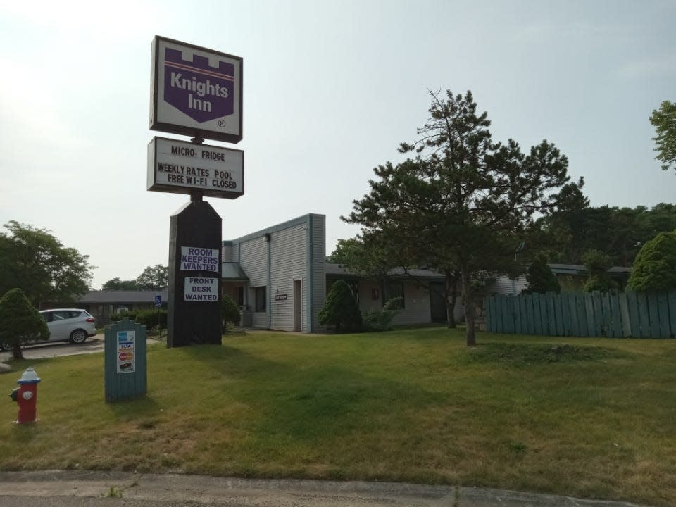 The Knights Inn motel at 3950 Convenience Circle NW in Plain Township was the scene of a shooting early Friday, involving a 7-year-old child. The child was pronounced dead at Cleveland Clinic Mercy Hospital in Canton.