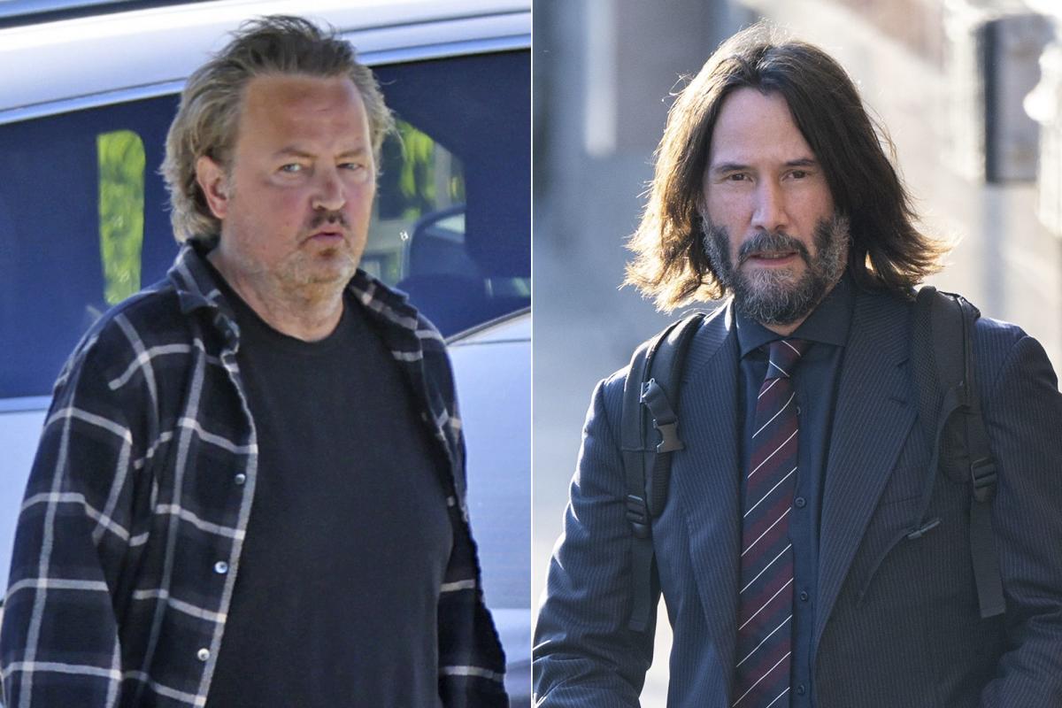 Matthew Perry pide disculpas de nuevo a Keanu Reeves