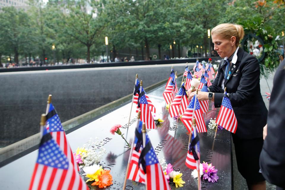 A 9/11 commemoration in New York City