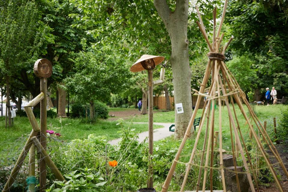 Wray Crescent Open Space was housing before it became a park (Matt Writtle)