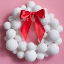 <p>Help kids apply styrofoam balls to a wreath form with hot glue. When dry, finish with a pretty bow and a wire for hanging.</p><p><a class="link " href="https://www.amazon.com/Juvale-Craft-Foam-Balls-Polystyrene/dp/B0769DG96T/?tag=syn-yahoo-20&ascsubtag=%5Bartid%7C10055.g.34112389%5Bsrc%7Cyahoo-us" rel="nofollow noopener" target="_blank" data-ylk="slk:Shop Now;elm:context_link;itc:0;sec:content-canvas">Shop Now</a></p>