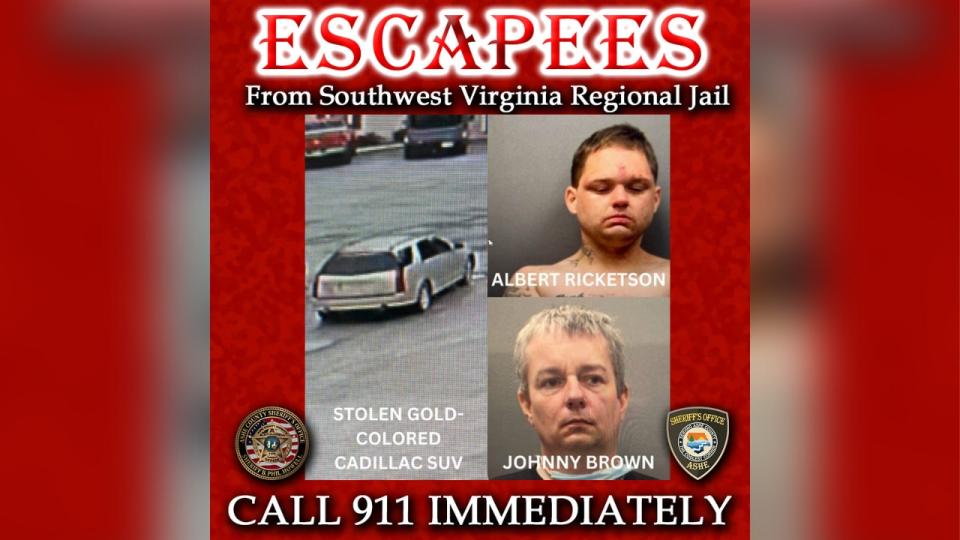 A $5,000 reward for each escapee is being offered for information leading to their apprehension.