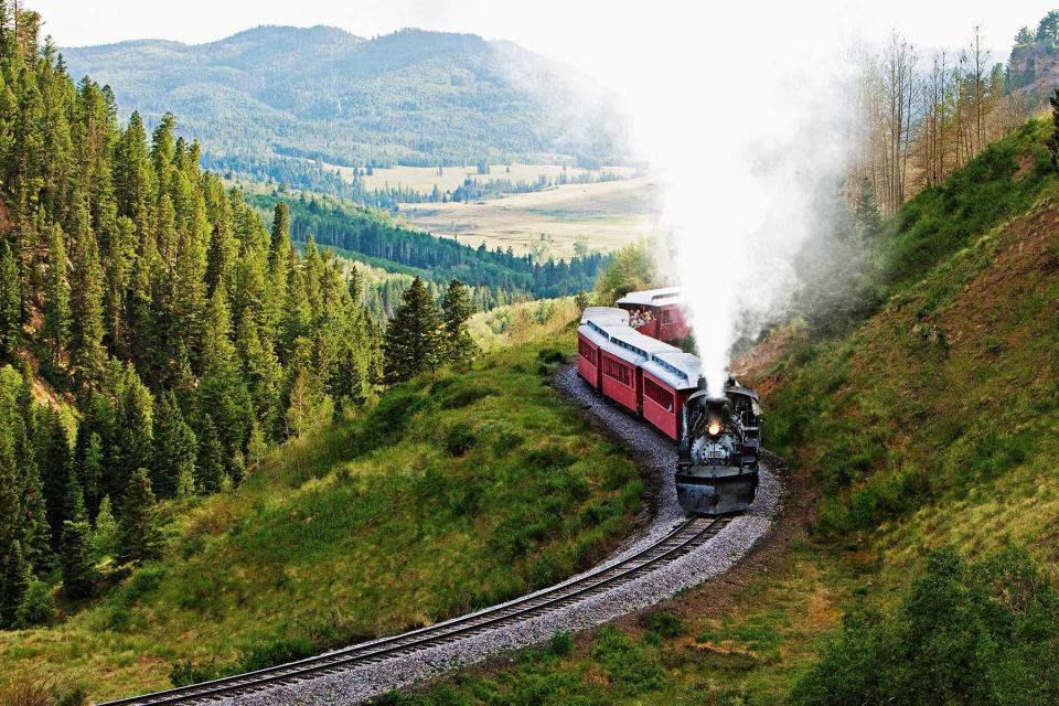 Cumbres &amp; Toltec Scenic Railroad in Colorado