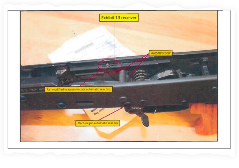 <div class="inline-image__caption"><p>Forensic examiners said the weapons found in Berger’s home were adapted to fire hundreds of rounds a minute.</p></div> <div class="inline-image__credit">U.S. District Court for the Eastern District of Pennsylvania</div>