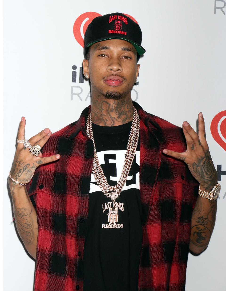 Tyga at IHeart Radio Festival, 2015. (Credit PA)