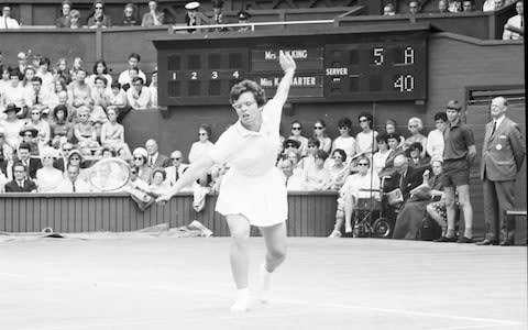 Billie Jean King says women are speaking out more and men are increasing their support - Credit: Srdja Djukanovic