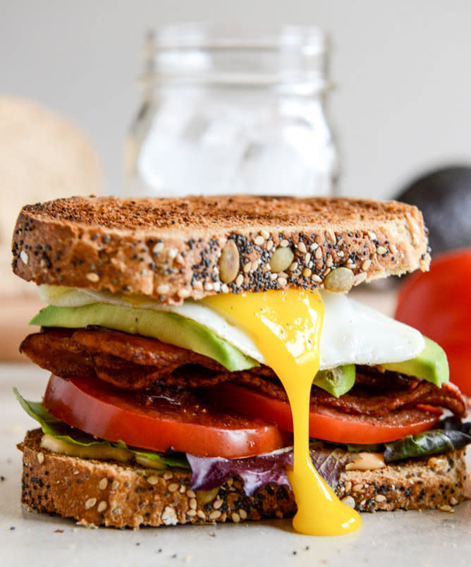 <strong>Get the <a href="http://www.howsweeteats.com/2013/03/avocado-blts-with-spicy-mayo-and-fried-eggs/" target="_blank">Fried Egg BLT</a> recipe by How Sweet It Is</strong>