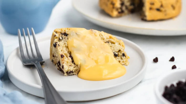 spotted dick and custard 