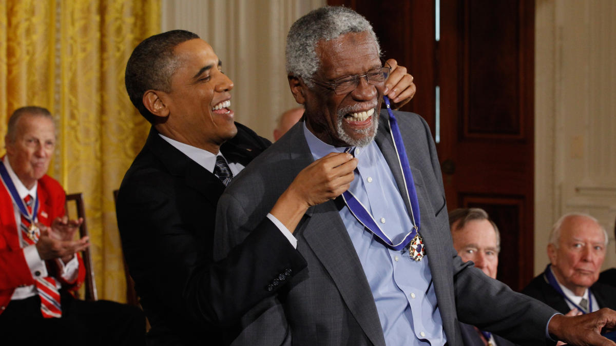 The NBA will retire the number six in honor of Bill Russell