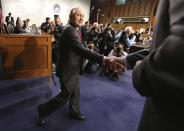 <p>U.S. Attorney General Jeff Sessions arrives to testify before a Senate Intelligence Committee hearing on Capitol Hill in Washington, U.S., June 13, 2017. (Photo: Jim Bourg/Reuters) </p>