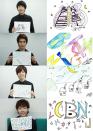 CNBLUE shows their drawing skills