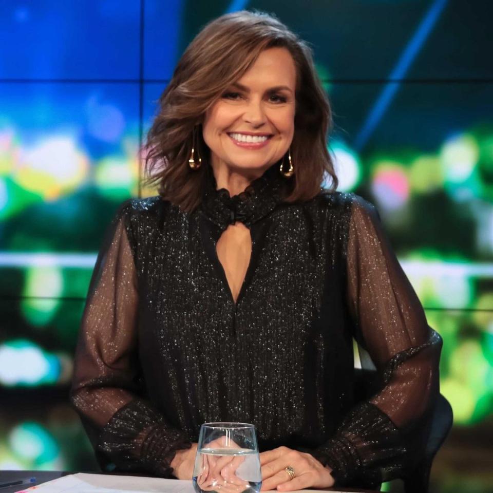 Lisa Wilkinson on The Project.