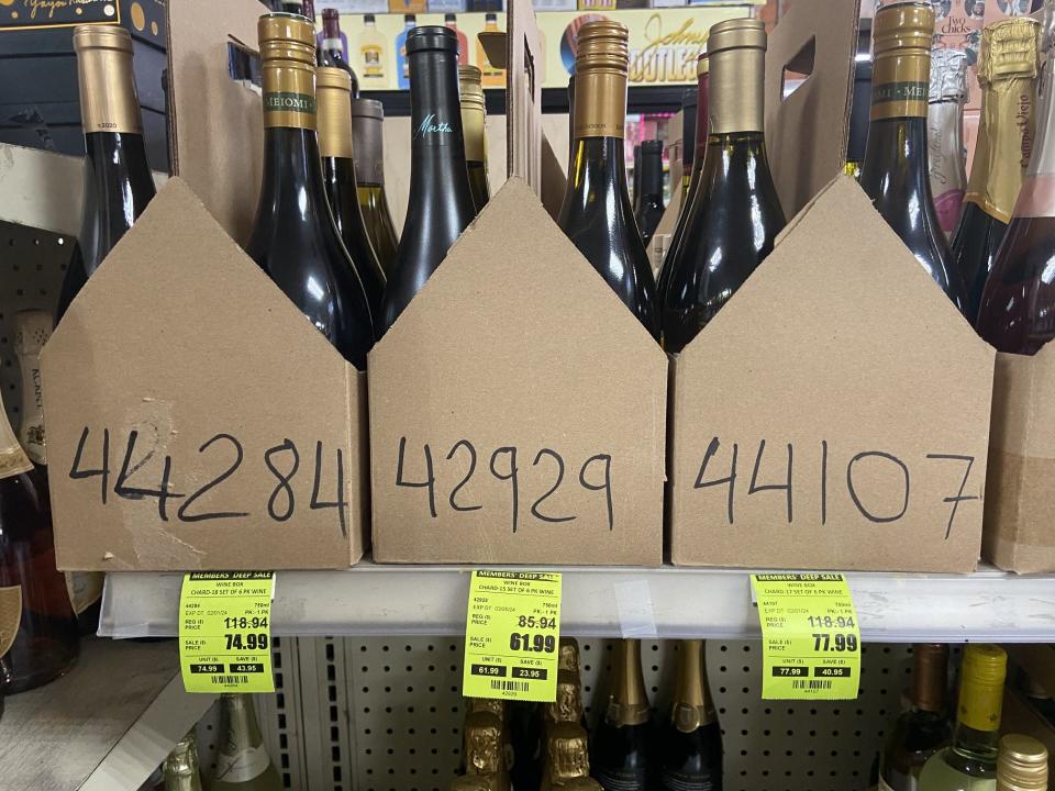 Liquor Locker on Dual Hwy. Hagerstown is offering six bottles of random wine in a pack cheaper than what they would cost if you bought them individually.