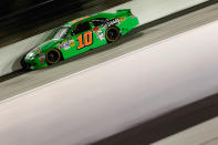 DARLINGTON, SC - MAY 12: Danica Patrick, driver of the #10 GoDaddy.com Chevrolet, races during the NASCAR Sprint Cup Series Bojangles' Southern 500 at Darlington Raceway on May 12, 2012 in Darlington, South Carolina. (Photo by Geoff Burke/Getty Images for NASCAR)