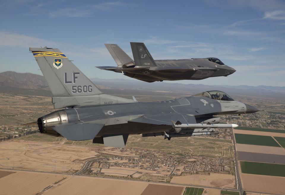 f35 and f16