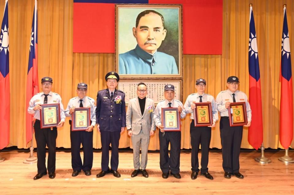 基隆市警察局112年慶祝警察節活動。(記者宋紹誠翻攝)