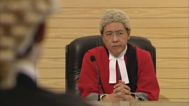 高俊文喺《怒火街頭2》做法官。（網上截圖）