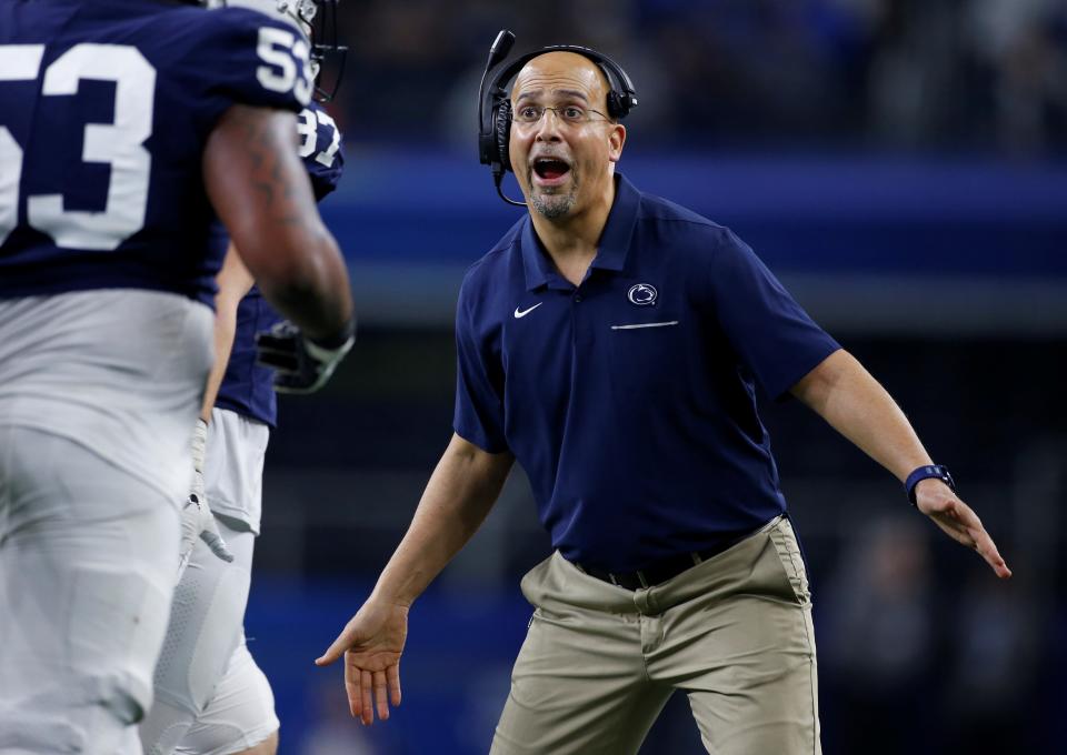 WATCH: Penn State coach James Franklin's previews Ohio State - sort of