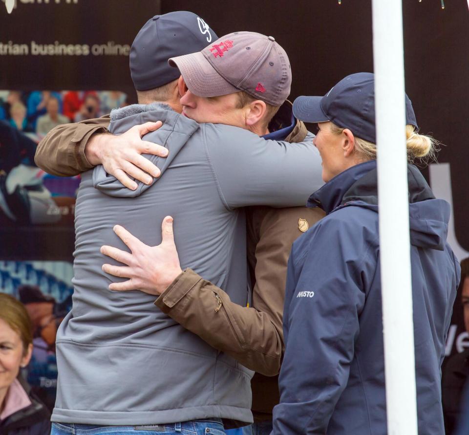 EXCLUSIVE: Mike Tindall And Prince William At Horse Trials In Norfolk