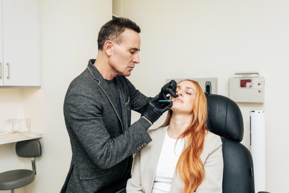 Dr. Paul Jarrod Frank likened routine Botox injections to regular grooming, like haircuts and manicures. Emmy Park for N.Y.Post