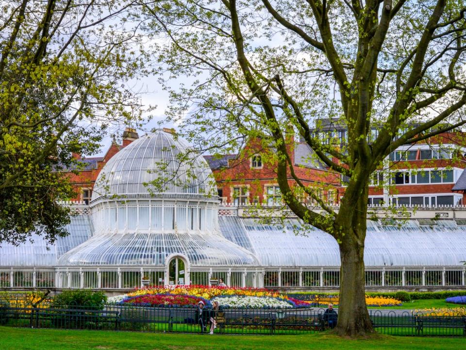 Belfast’s Botanic Gardens play host to the Ulster Museum and Palm House (Getty Images)