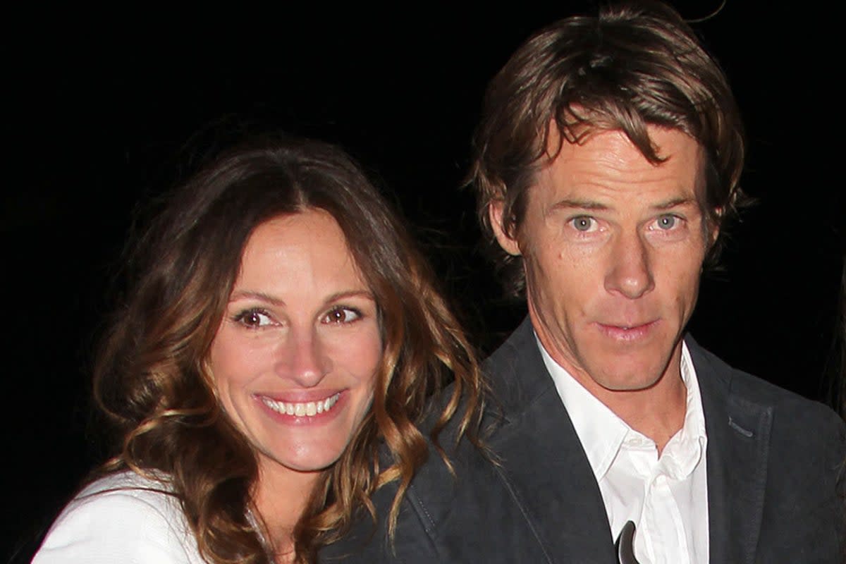 Julia Roberts with cinematographer husband Danny Moder  (Frederick M Brown/Getty Images)