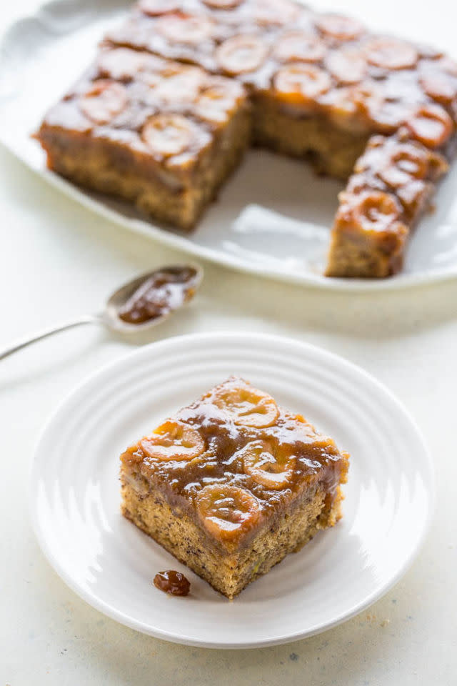 Upside-Down Banana Bread Cake