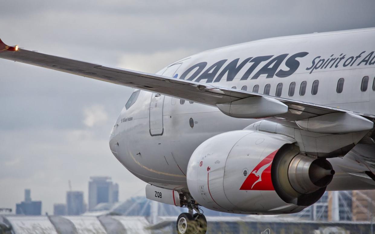 Qantas has grounded the majority of its fleet - Getty