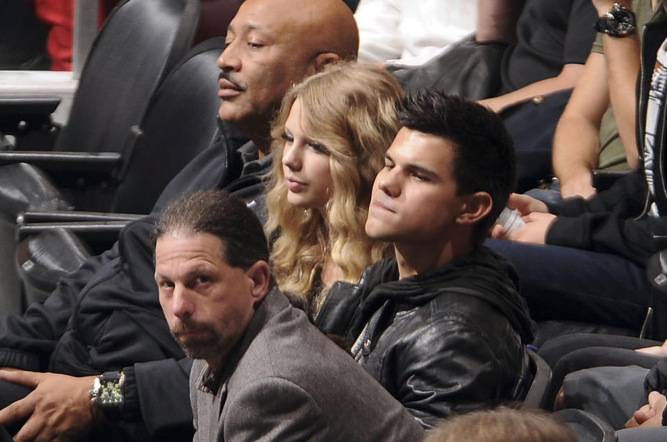 Taylor Swift and Taylor Lautner