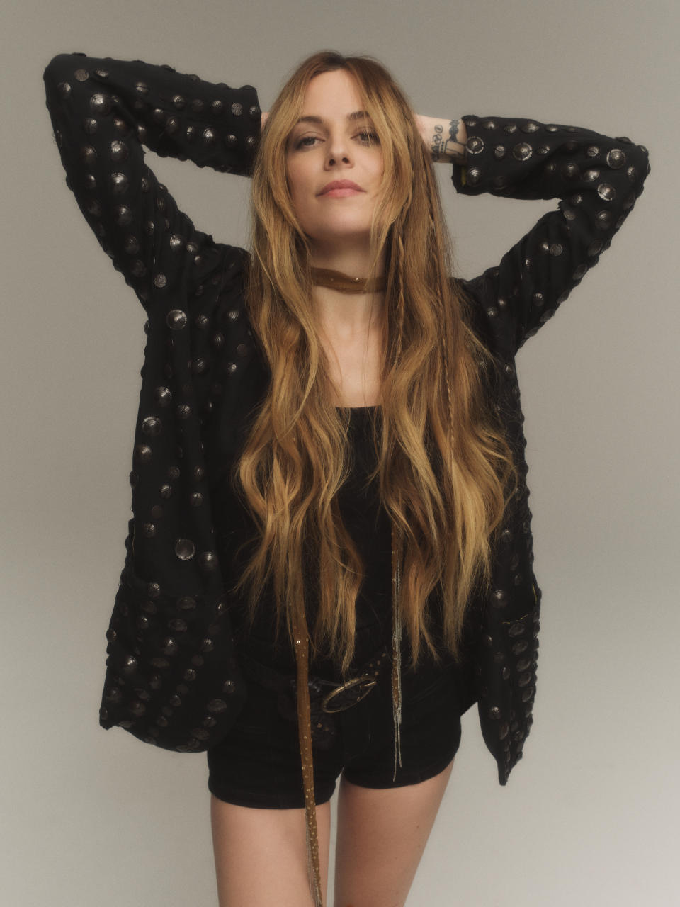 Riley Keough as Daisy Jones for Free People’s “Daisy Jones & the Six” capsule collection.