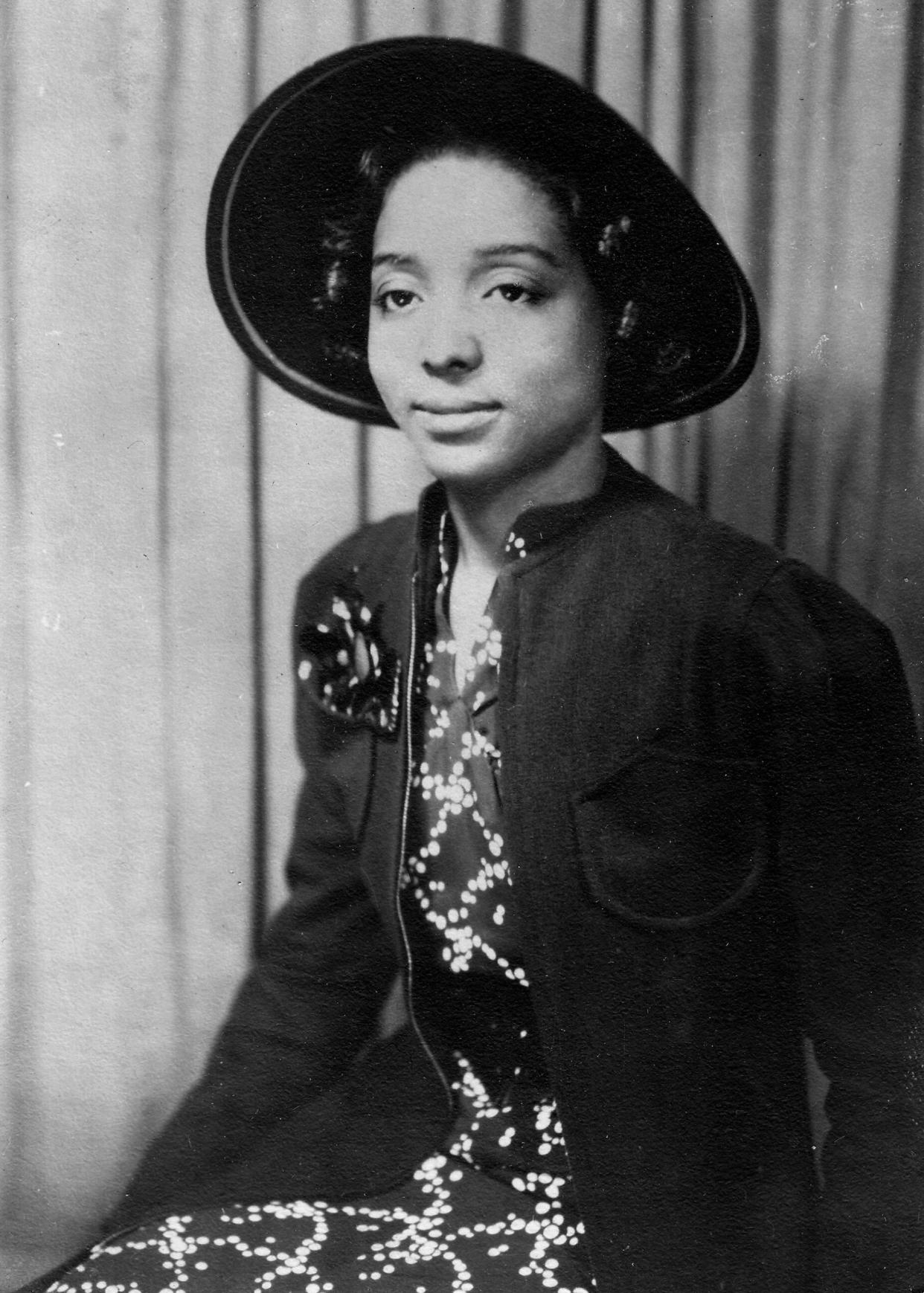 Edith Renfrow Smith while working for the YWCA in Chicago, in 1937. (Courtesy Edith Renfrow Smith)