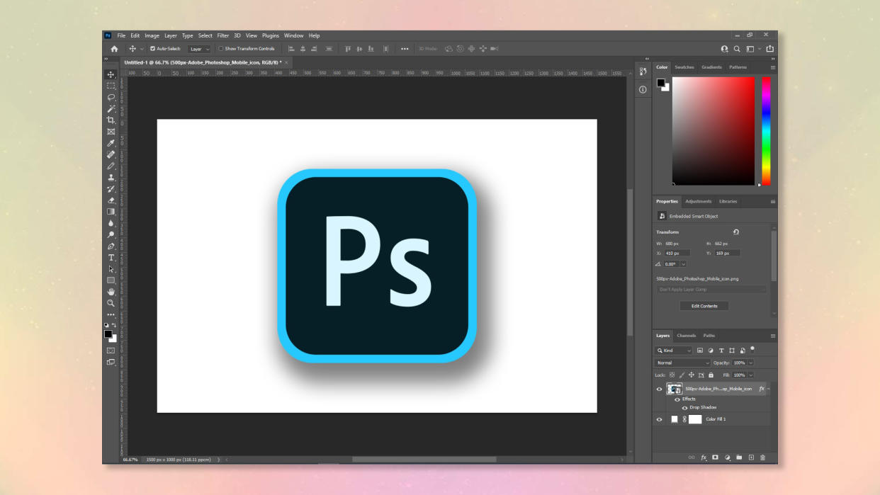  The Photoshop logo 