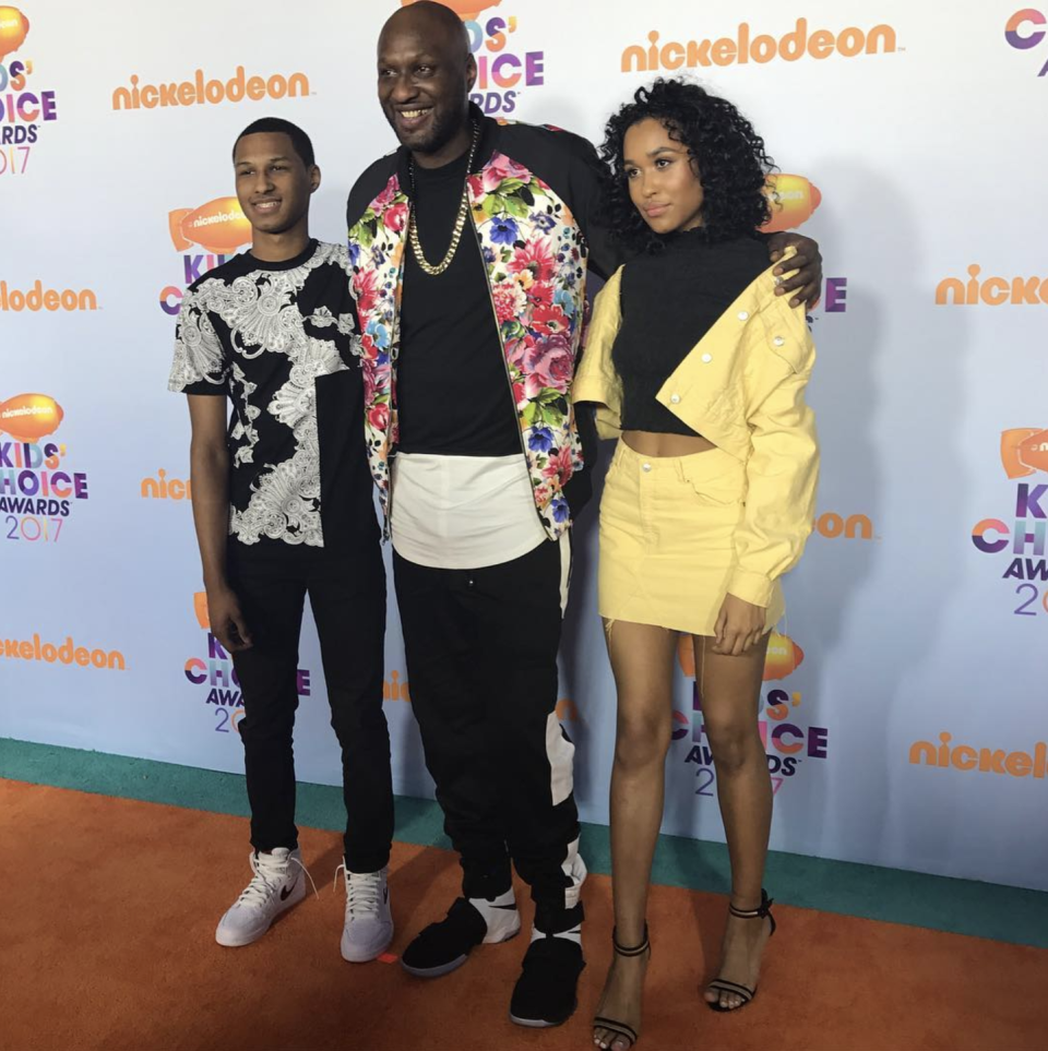 <p>Odom had three kids—Destiny, Lamar Jr., and Jayden—with Liza Morales before he married <a href="https://www.marieclaire.com/celebrity/a18671966/lamar-odom-talks-khloe-kardashian-pregnancy/" rel="nofollow noopener" target="_blank" data-ylk="slk:Kholé Kardashian;elm:context_link;itc:0;sec:content-canvas" class="link ">Kholé Kardashian</a> in 2009. In 2006, his youngest son Jayden tragically passed away in his sleep <a href="https://go.redirectingat.com?id=74968X1596630&url=http%3A%2F%2Fwww.espn.com%2Fnba%2Fnews%2Fstory%3Fid%3D2504783&sref=https%3A%2F%2Fwww.womenshealthmag.com%2Flife%2Fg27307542%2Fcelebrities-with-kids-you-didnt-know-about%2F" rel="nofollow noopener" target="_blank" data-ylk="slk:due to suffocation;elm:context_link;itc:0;sec:content-canvas" class="link ">due to suffocation</a>. It's thought that the death of his 6-month-old son led to the basketball star's <a href="http://people.com/sports/how-the-death-of-lamar-odoms-baby-boy-sent-him-spiraling-into-drug-addiction-and-infidelity-his-ex-reveals/" rel="nofollow noopener" target="_blank" data-ylk="slk:drug addiction;elm:context_link;itc:0;sec:content-canvas" class="link ">drug addiction</a>.</p>