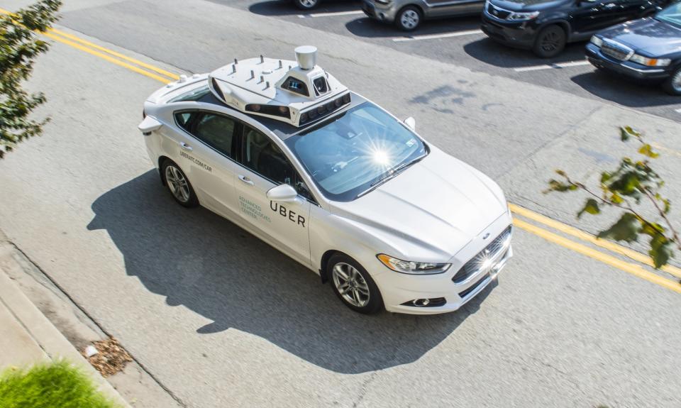 uber self-driving car