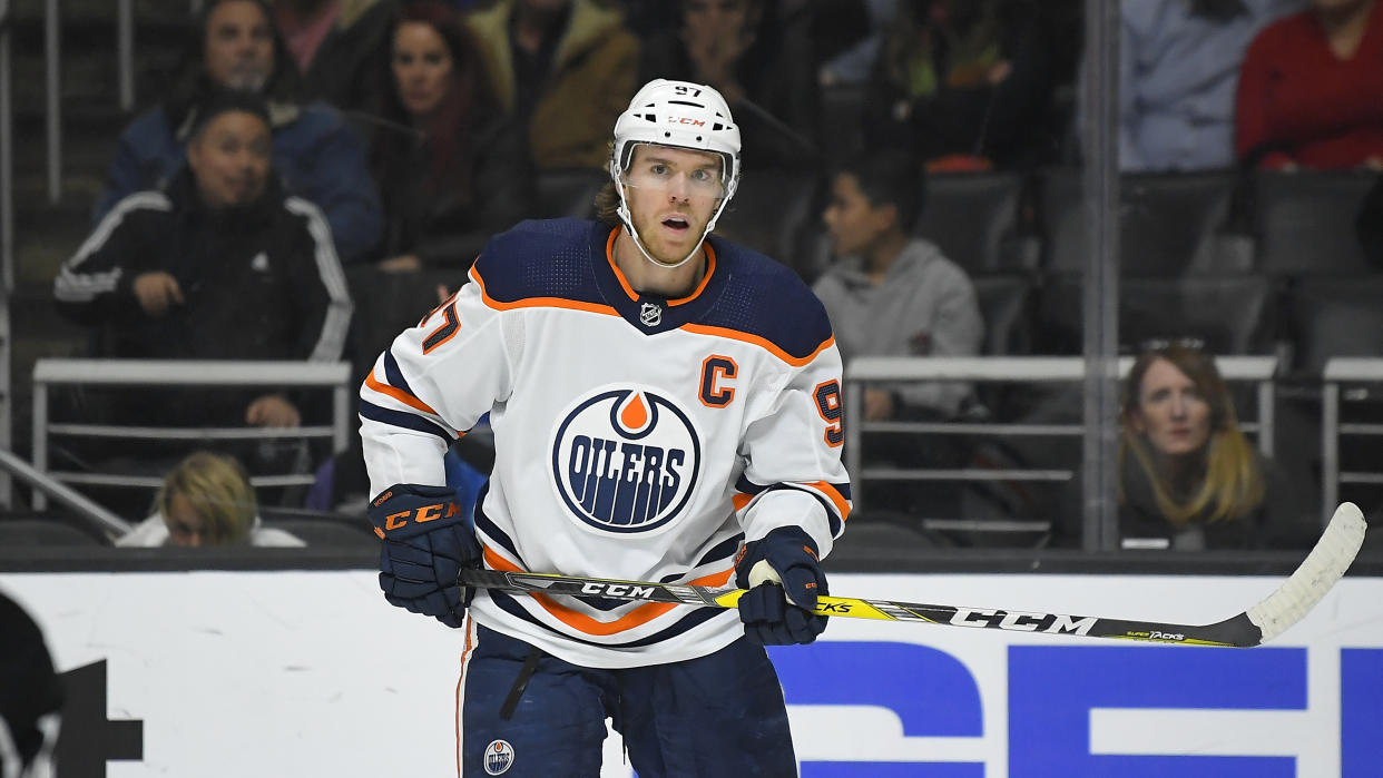 Edmonton Oilers center Connor McDavid 