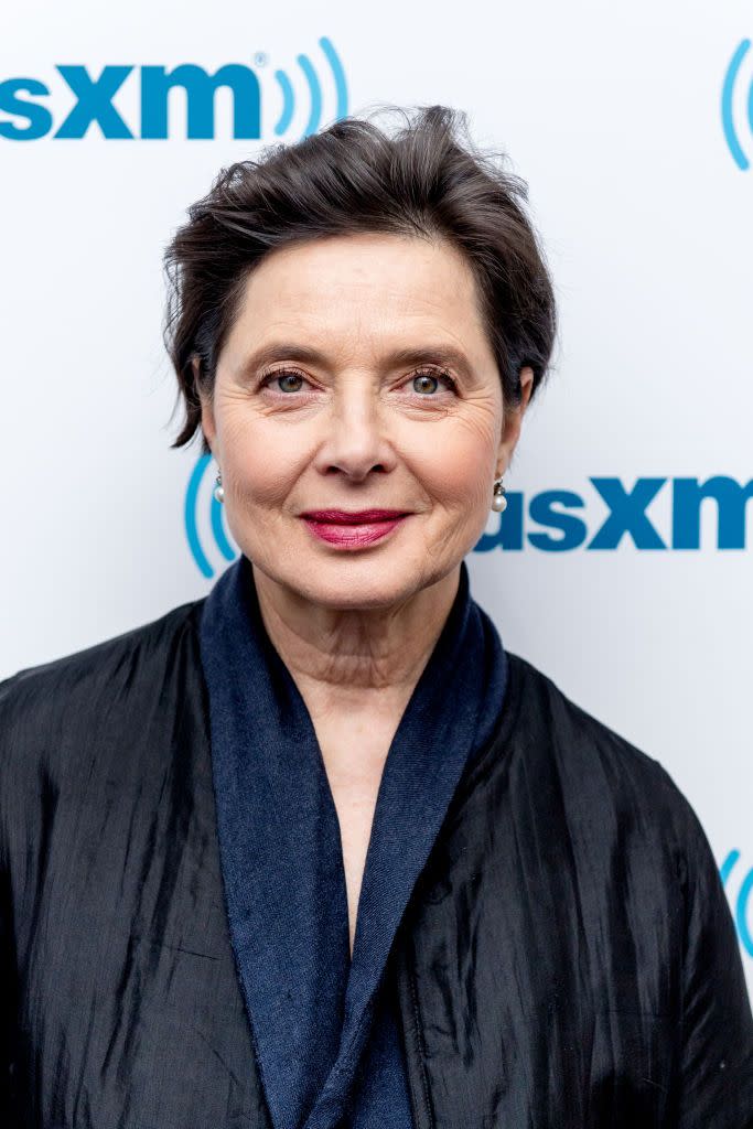 short haircuts for older women isabella rossellini