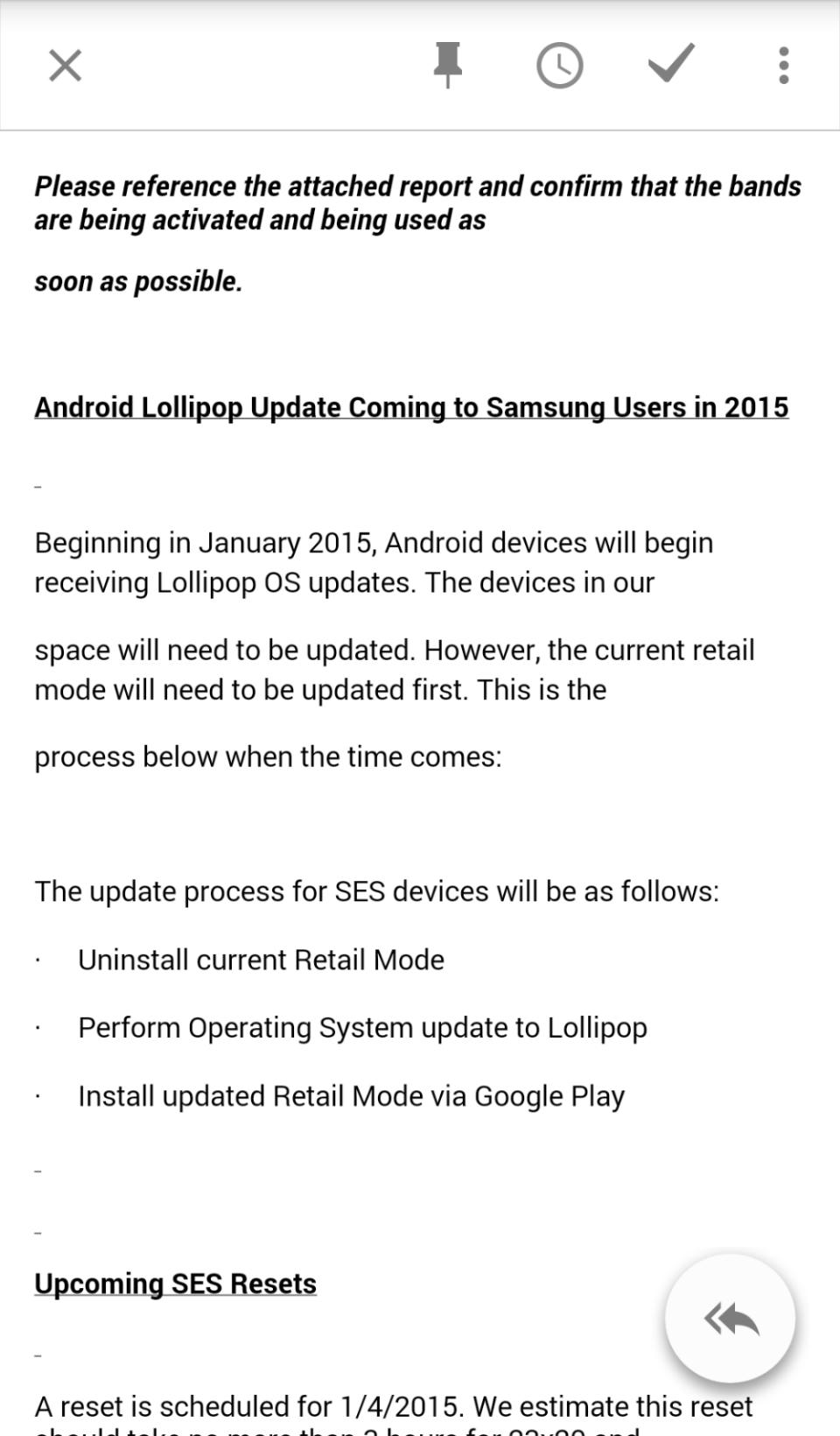 Samsung’s Lollipop release timing for Galaxy S5, Note 4 may have just been confirmed