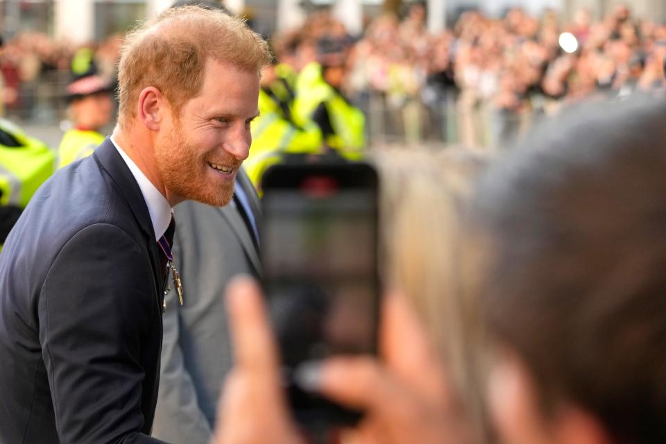 Prince Harry recently visited the UK alone to mark the 10th anniversary of the Invictus Games. (Copyright 2024 The Associated Press. All rights reserved)