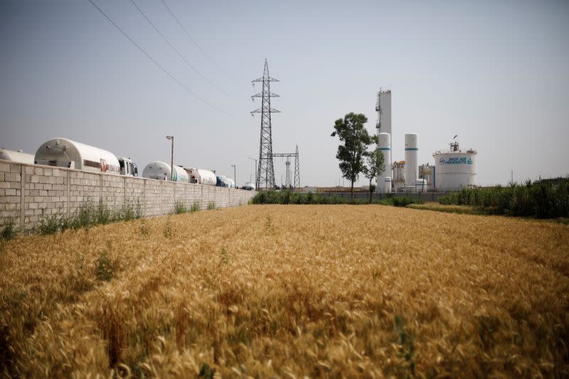 View of oxygen plant in Ghaziabad