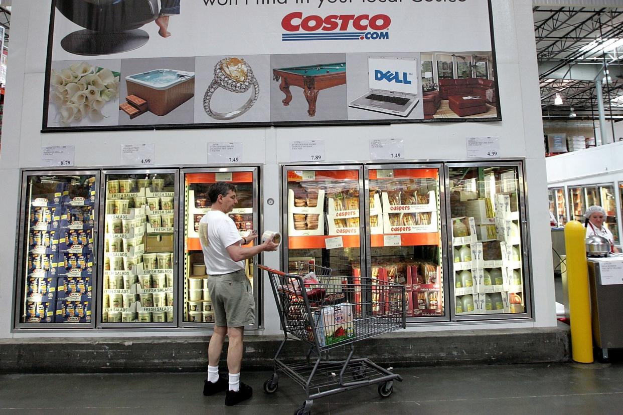 Costco frozen food aisle