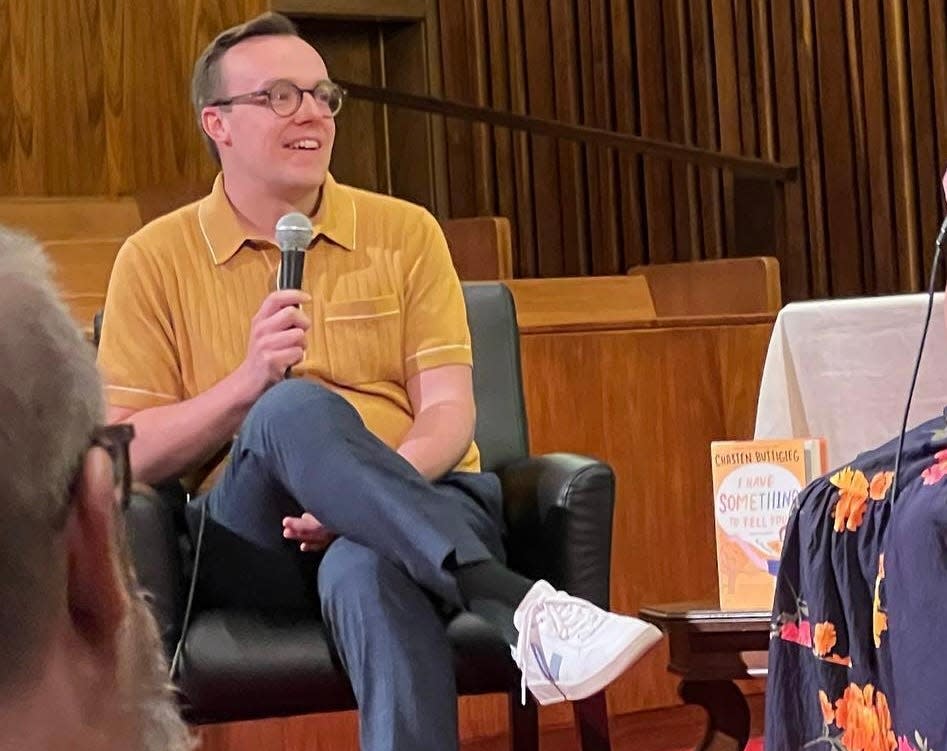 At Central Presbyterian Church, Chasten Buttigieg talked about his adapted memoir, "I Have Something to Tell You: For Young Adults."