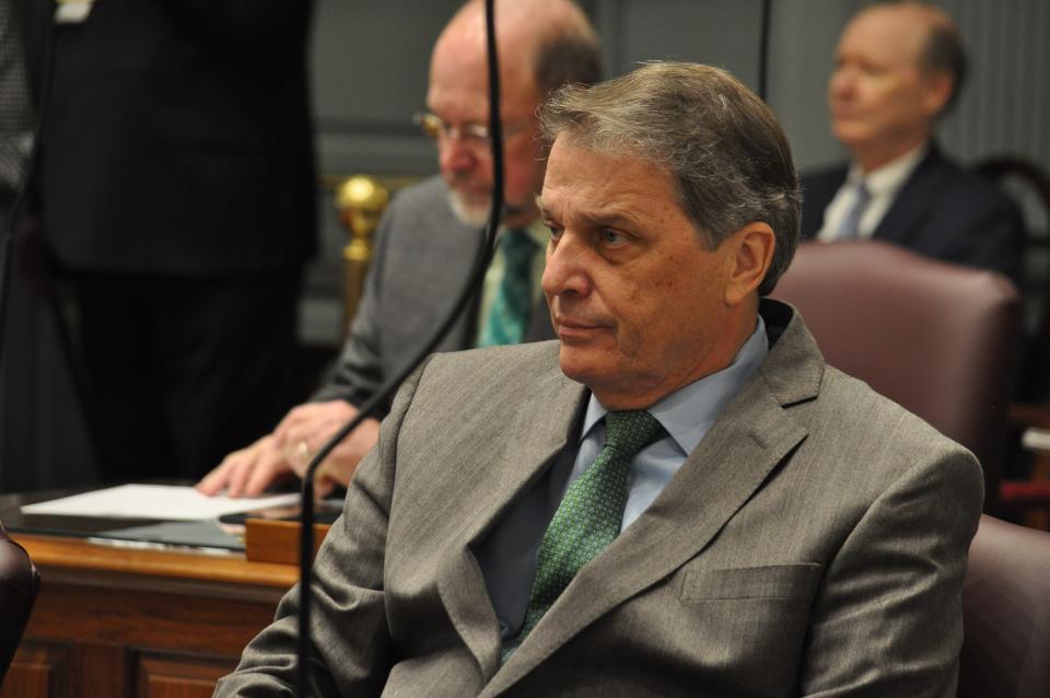 Sen. Bryant Richardson, R-Seaford, sits on the Delaware Senate floor on Jan. 15, 2020.