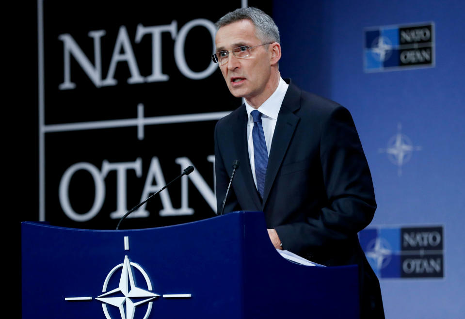 Nato-Generalsekretär Jens Stoltenberg (Bild: Reuters/Yves Herman)