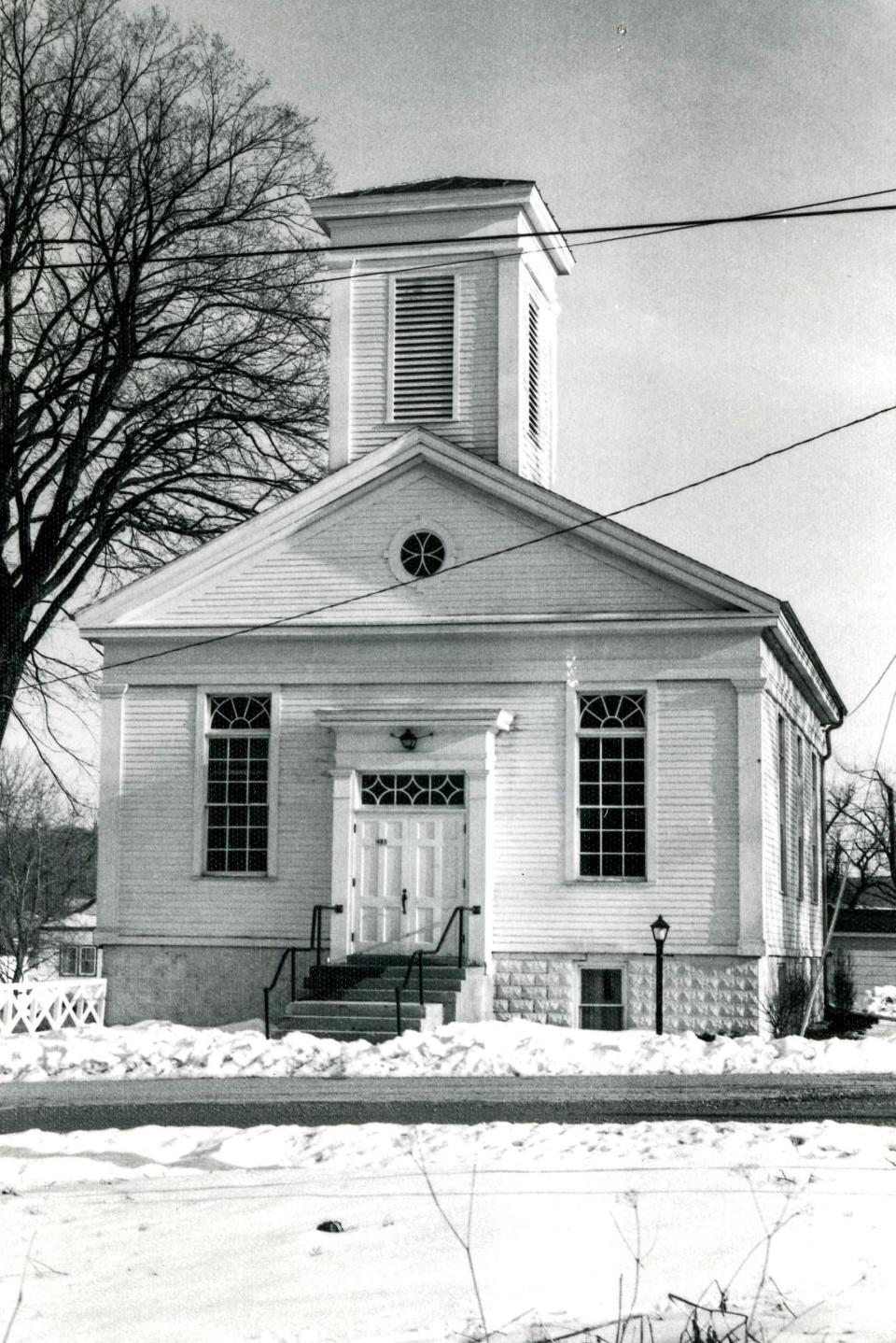 The Greenbush United Methodist Church, now known as New Hope United Methodist Church has a long hiistory that dates back to the 1850s when Greenbush's nearby Wade House was of prime importance to travelers. The building, seen here in an undated file photo was designed and built by Charles Robinson, in 1855.