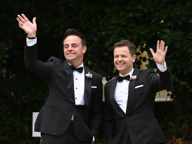 Dec served as Ant's best man (Photo: Karwai Tang via Getty Images)