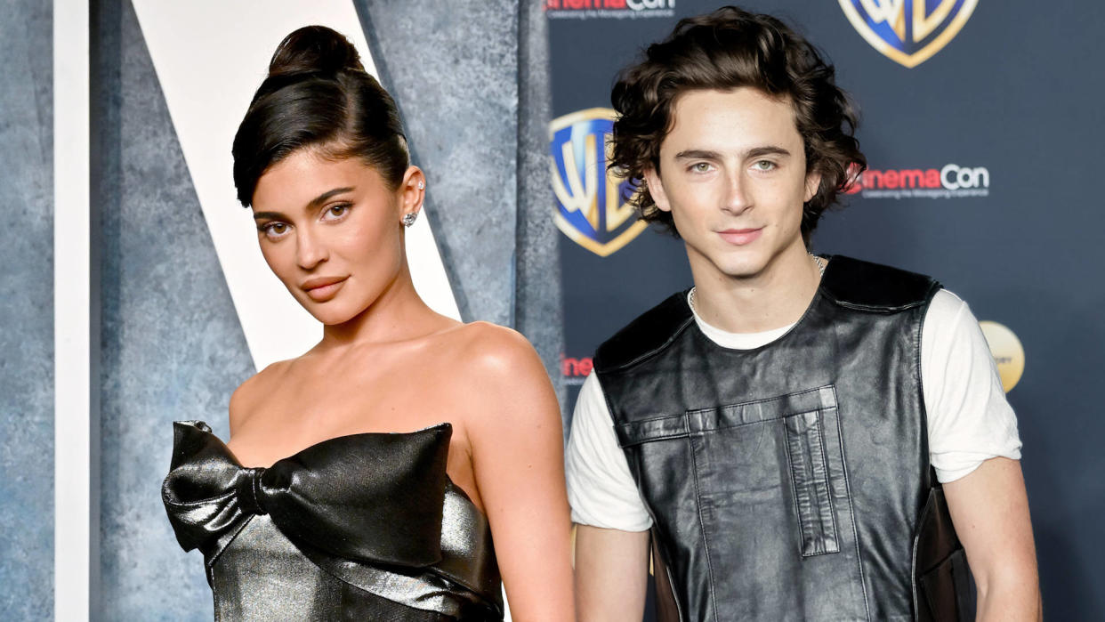 Kylie Jenner et Timothée Chalamet n’ont pas choisi n’importe quel événement pour officialiser leur relation (photos d’illustration).